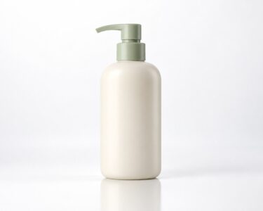 Single repair shampoo 300ml bottle, front view, on a clean white studio background