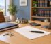 Desk with a formal letter of demand, pen and a laptop in a South African attorney's office, illustrating a letter of dem