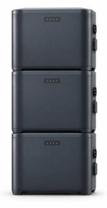 stacked lithium solar batteries for home backup power